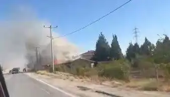 Bursa'daki Fabrika Yangını: Korkutan Anlar ve Yangın Söndürme Mücadelesi