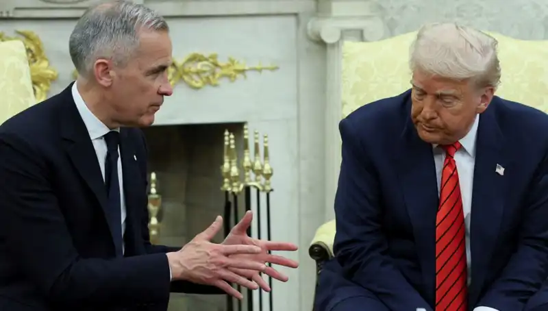 Trump'ın Beyaz Saray'daki İkinci Tartışmasında Kanada Hedefteydi!