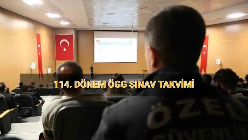 EGM, 114.Dönem ÖGG Sınav Sonuçlarının Açıklanma Tarihini Açıkladı!