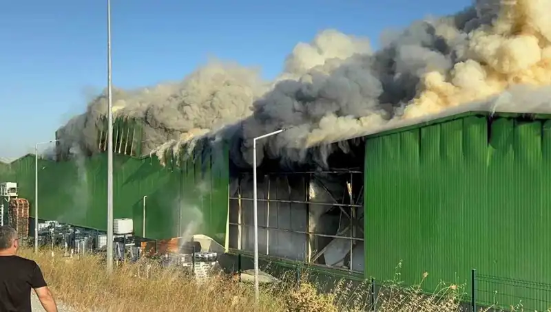 Balıkesir'deki Fabrika Yangınında İki İşçi Hayatını Kaybetti, Bir Tutuklama Gerçekleşti