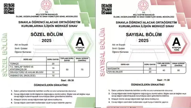 2025 LGS Soruları ve Cevap Anahtarı: Ne Zaman Yayımlanacak?