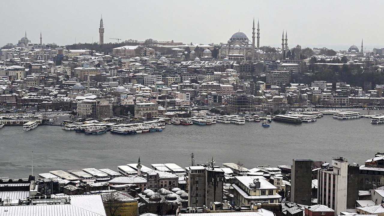 İstanbul Kar Altında