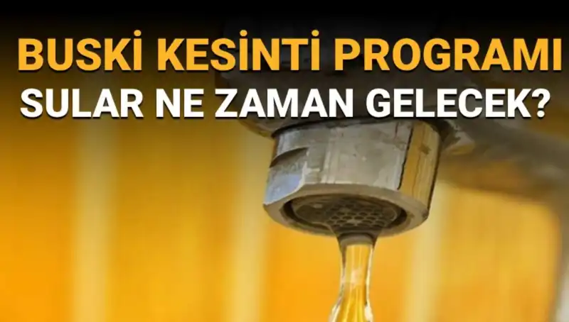 Bursa Nilüfer'de Su Kesintileri Sonrası Sular Ne Zaman Gelecek?