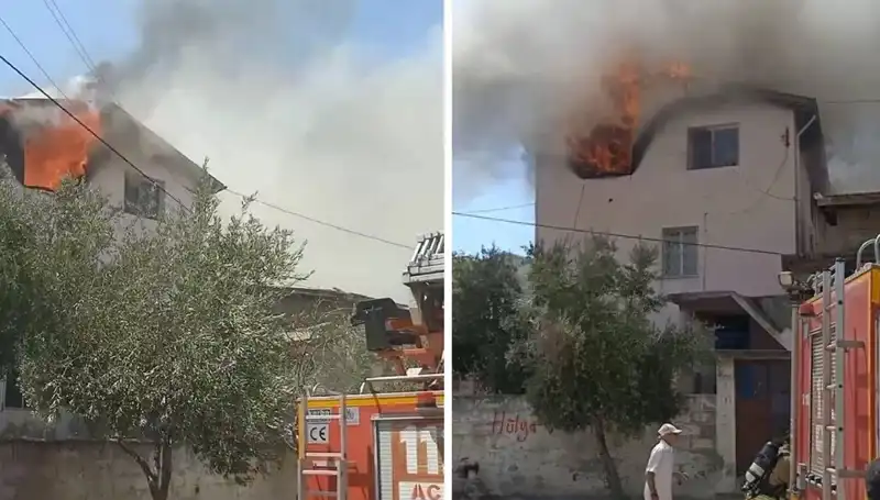 Hatay'da Yangın Faciası: 3 Yaşındaki Çocuk Hastaneye Kaldırıldı