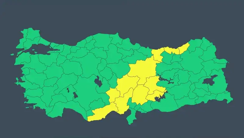 11 İlde Sağanak ve Fırtına Riski: Vatandaşlar Dikkat!
