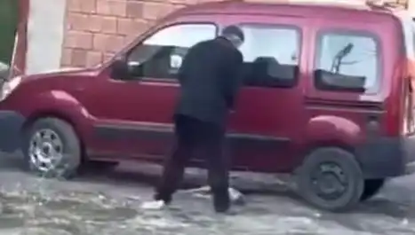 Sokak Ortasında Köpeğe Uygulanan Şiddet İle İlgili Tüyler Ürpertici Görüntüler